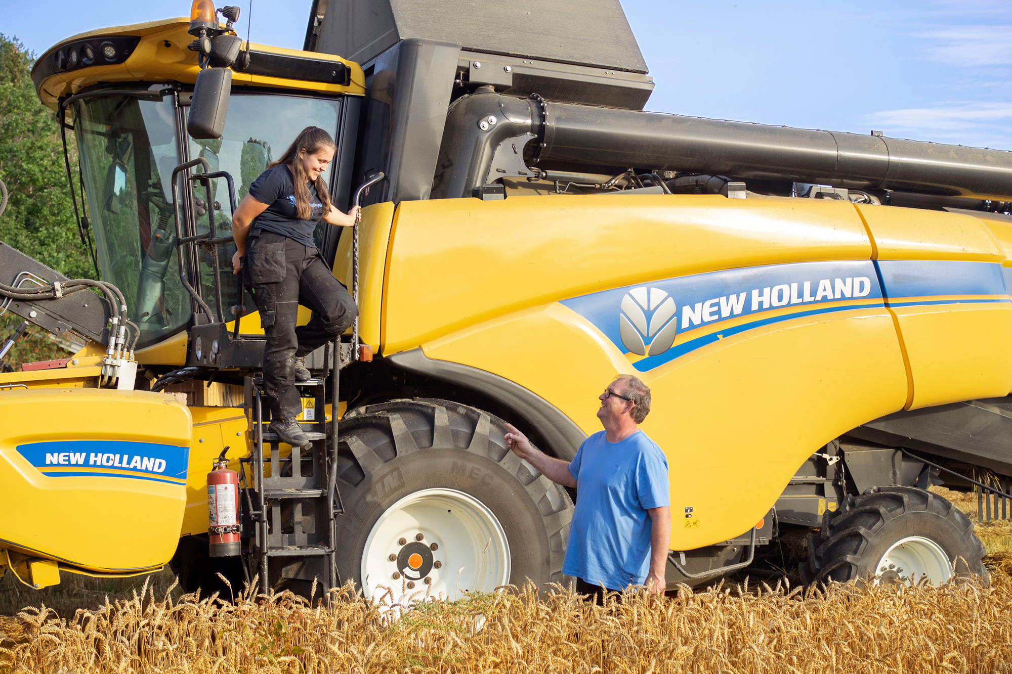 Kornbonde Maren satser på fremtiden